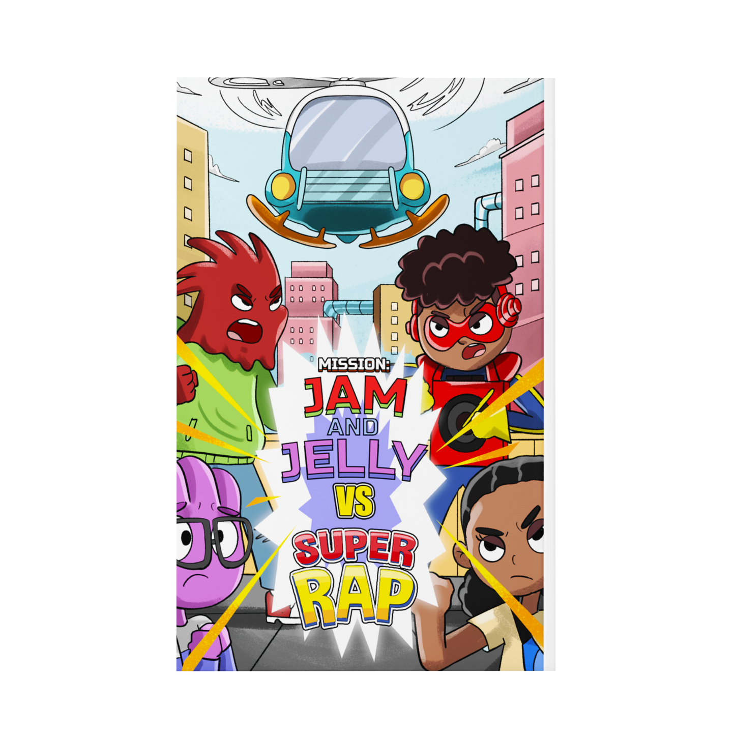NEW!! Mission: Jam and Jelly vs Super Rap (Book 7)