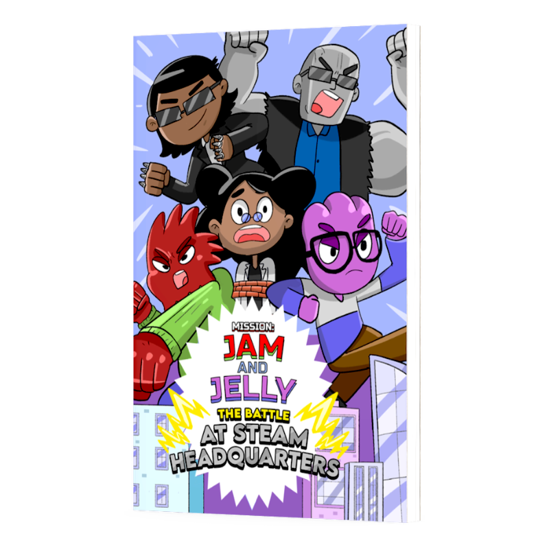 Mission: Jam and Jelly    The Battle At Steam Headquarters (Book 4)