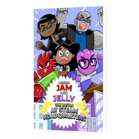 Mission: Jam and Jelly The Battle At Steam Headquarters (Book 4)