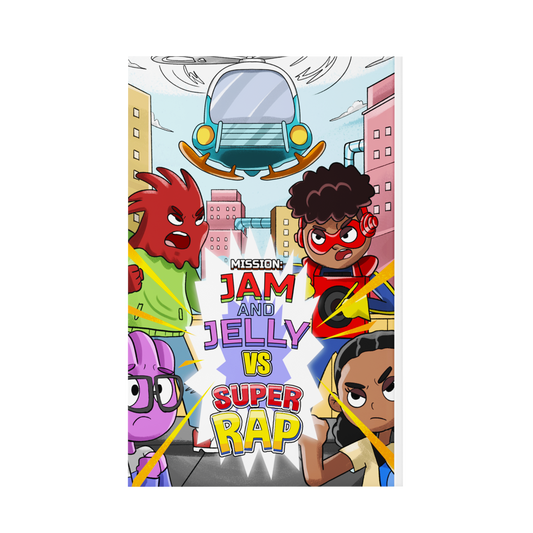 NEW!! Mission: Jam and Jelly vs Super Rap (Book 7)