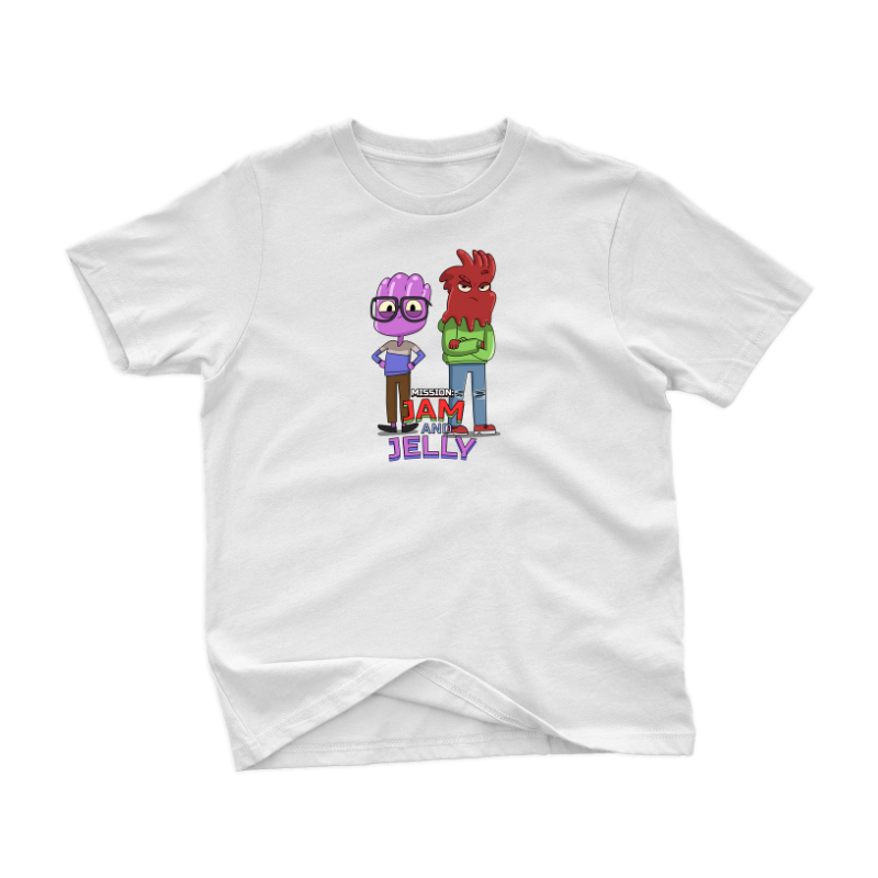 "Mission: Jam and Jelly" Kids T-Shirt (WHITE)